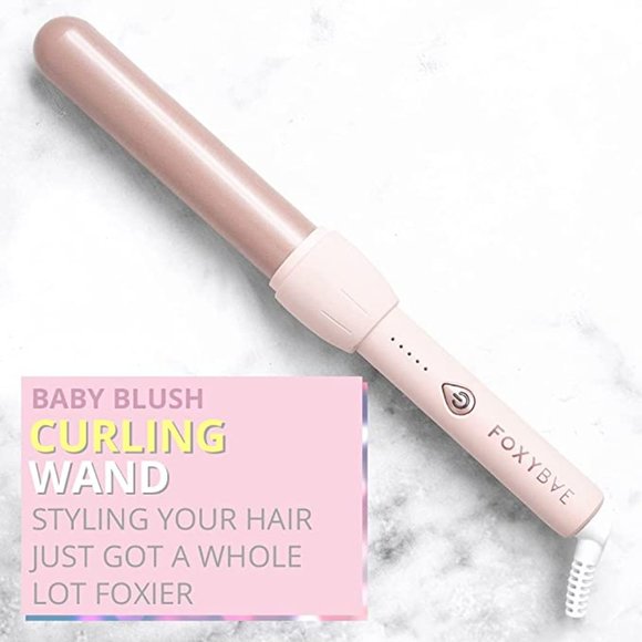 FOXYBAE Baby Blush Professional Ceramic Tourmaline Curling Wand - Picture 2 of 5